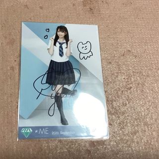 ノイミー　生写真　谷崎早耶　配信ライブ衣装　直筆(アイドルグッズ)