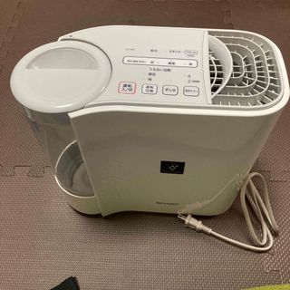 シャープ(SHARP)のシャープ 加湿機 気化式・パーソナルタイプ ホワイト HV-G30-W(加湿器/除湿機)