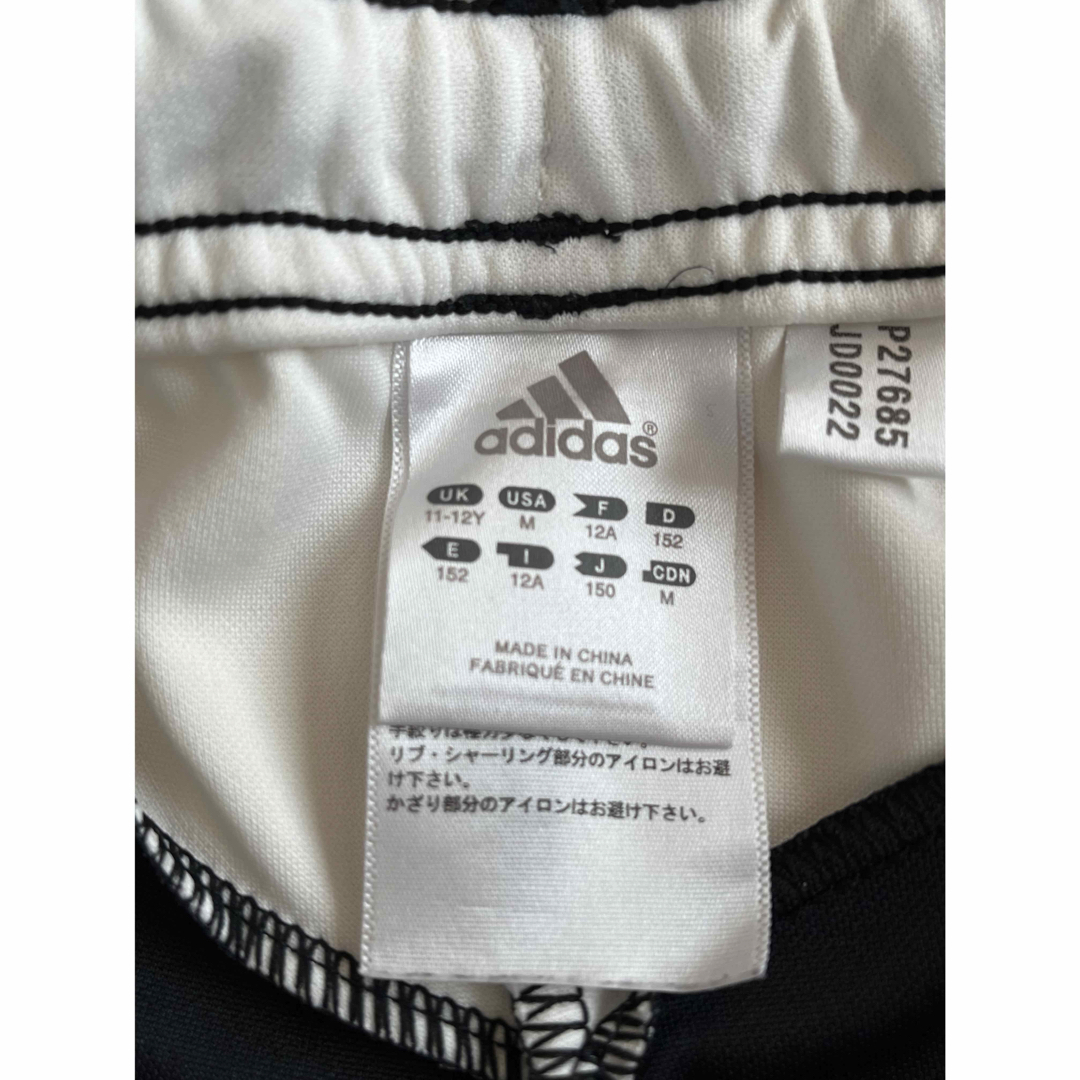 adidas(アディダス)のadidas ❤︎ ジャージ上下 セットアップ ❤︎ ブラック ピンク 150 キッズ/ベビー/マタニティのキッズ/ベビー/マタニティ その他(その他)の商品写真