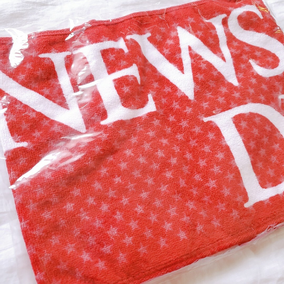 NEWS(ニュース)の【最終値下げ】NEWS PARTY DIAMOND ツアーグッズ マフラータオル エンタメ/ホビーのタレントグッズ(アイドルグッズ)の商品写真