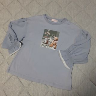 メゾピアノ(mezzo piano)の【中古.】　メゾピアノ　Tシャツ(Tシャツ/カットソー)