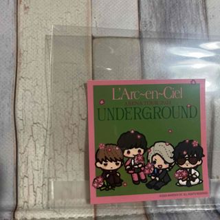 ラルクアンシエル(L'Arc～en～Ciel)のL'Arc~en~Ciel UNDERGROUND ステッカー さいたま　ラルク(ミュージシャン)