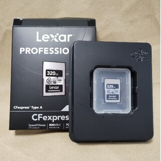 ソニー(SONY)のCFexpress Type-A 320GB&80GB&α７RⅤシリコンカバー(その他)