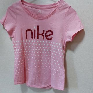 ナイキ(NIKE)のナイキTシャツ 130 ピンク キッズ 女の子 スポーツ(Tシャツ/カットソー)