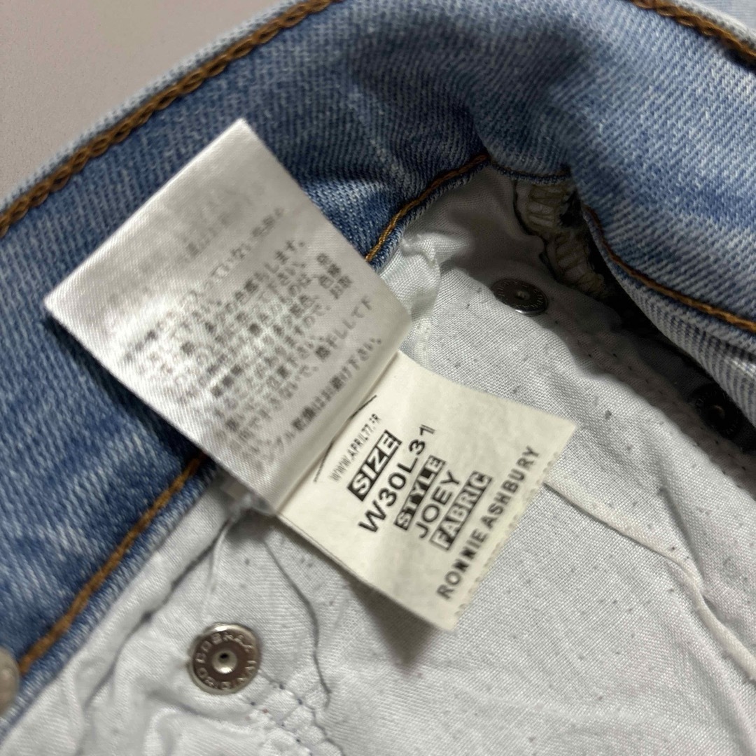 April77(エイプリルセブンティセブン)のAPRIL77 ブルーデニム メンズのパンツ(デニム/ジーンズ)の商品写真