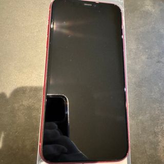 アイフォーン(iPhone)のiPhone 11 64GB Red SIMフリー PRODUCT RED 赤(スマートフォン本体)