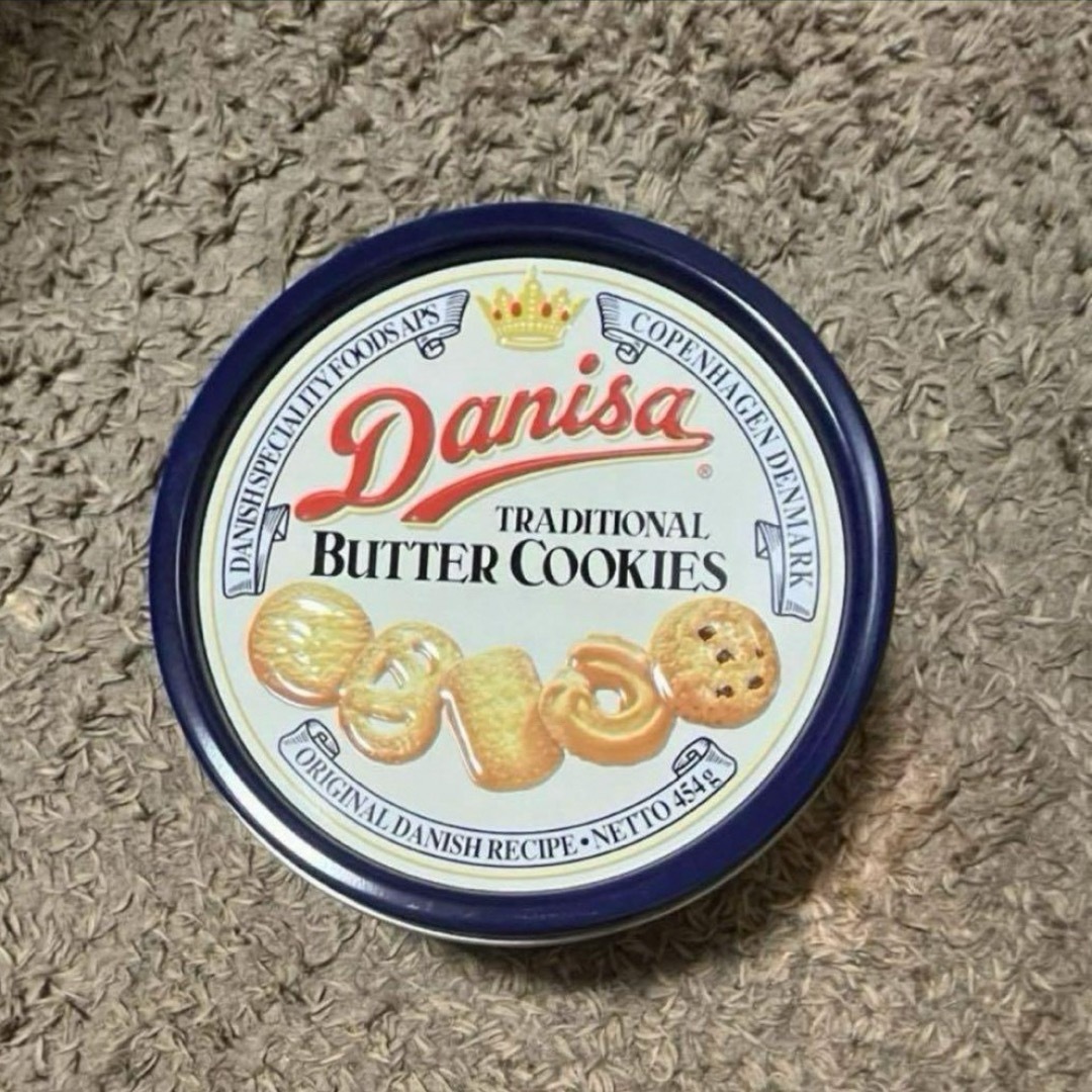 コストコ(コストコ)のDanisa  ダニサ　空き缶　缶　バタークッキー　butter cookies インテリア/住まい/日用品のインテリア小物(小物入れ)の商品写真