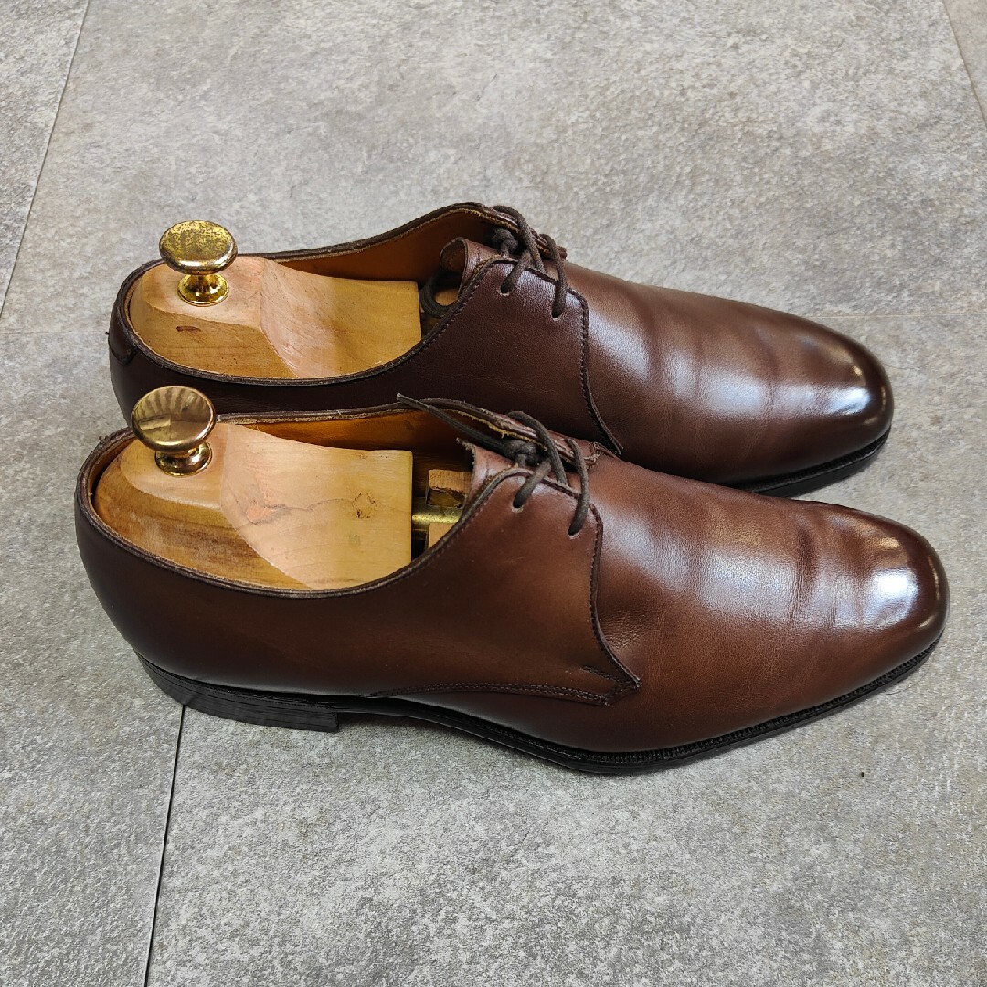 GRENSON(グレンソン)の【GRENSON】グレンソン footmaster プレーントゥ ブラウン メンズの靴/シューズ(ドレス/ビジネス)の商品写真