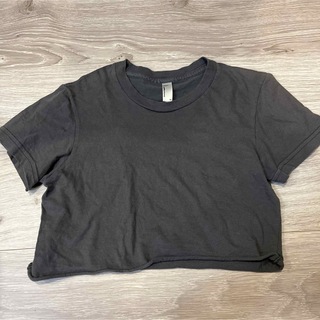 アメリカンアパレル(American Apparel)のアメリカンアパレル　クロップド丈Tシャツ　XS(Tシャツ(半袖/袖なし))