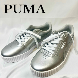 プーマ(PUMA)のPUMA プーマ　スニーカー　靴　シルバー　メタリック　レディース　シューズ(スニーカー)