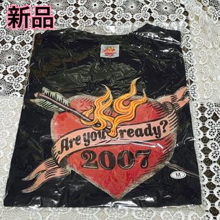 ラルクアンシエル(L'Arc～en～Ciel)のB11.新品　ラルクアンシエル 2007 またハートに火をつけろ！ Tシャツ (ミュージシャン)