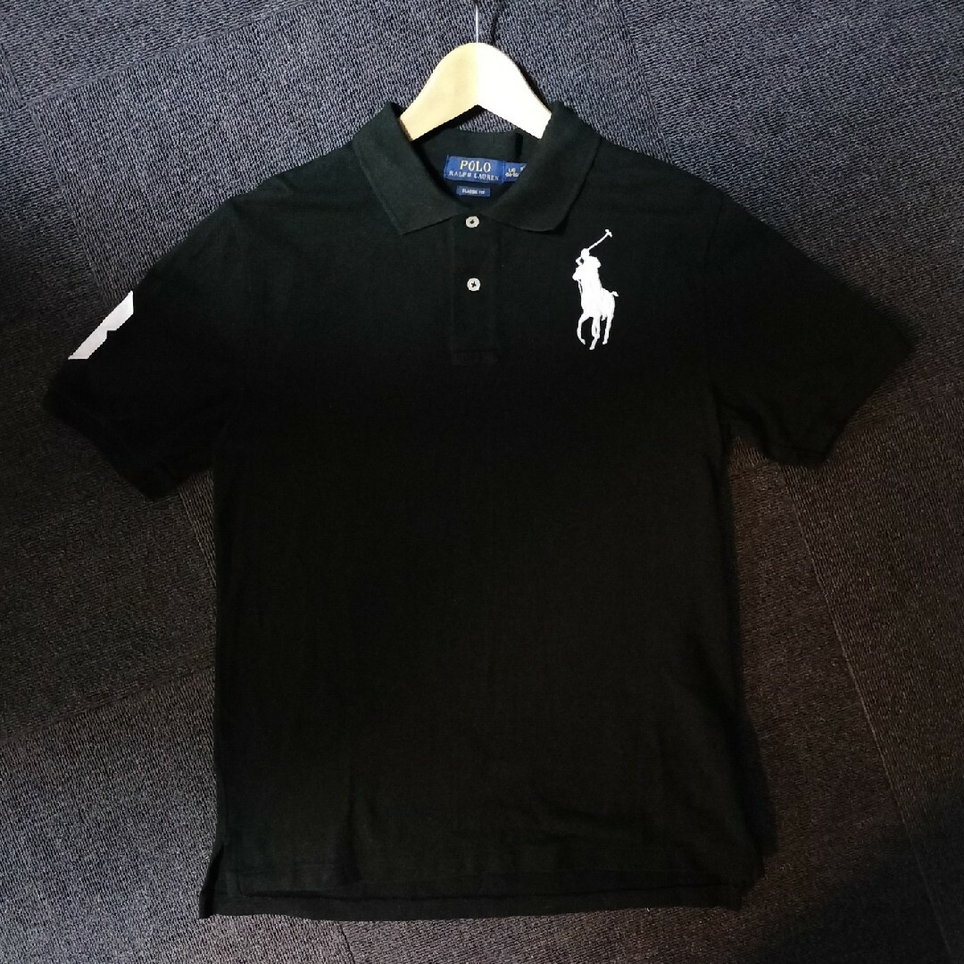 POLO RALPH LAUREN(ポロラルフローレン)のRalph Lauren ポロシャツ 黒 メンズのトップス(ポロシャツ)の商品写真