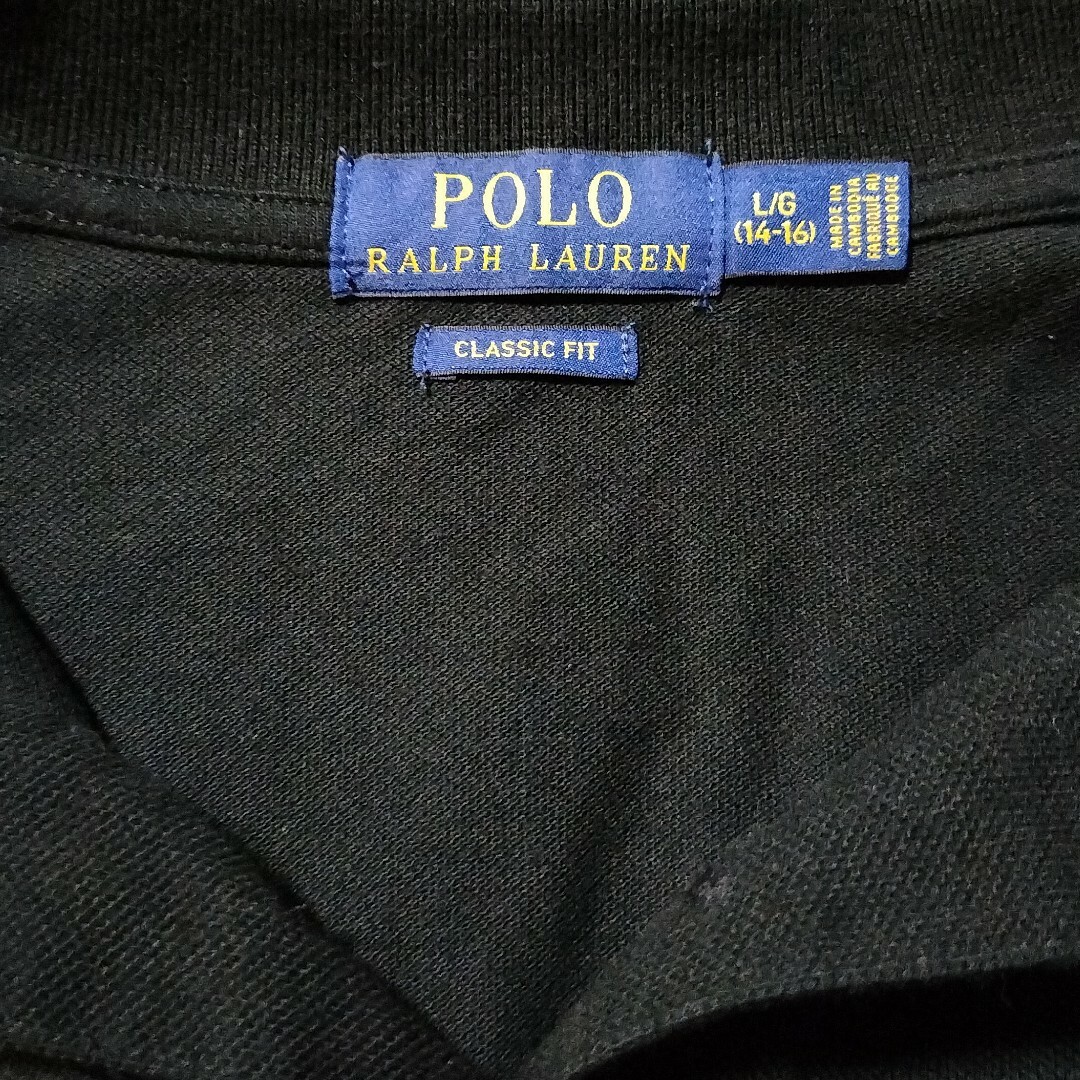 POLO RALPH LAUREN(ポロラルフローレン)のRalph Lauren ポロシャツ 黒 メンズのトップス(ポロシャツ)の商品写真