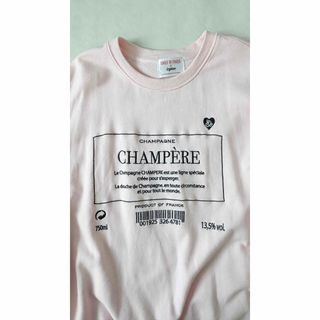 エピヌ(épine)のepine CHAMPÈRE photography sweat pink(トレーナー/スウェット)