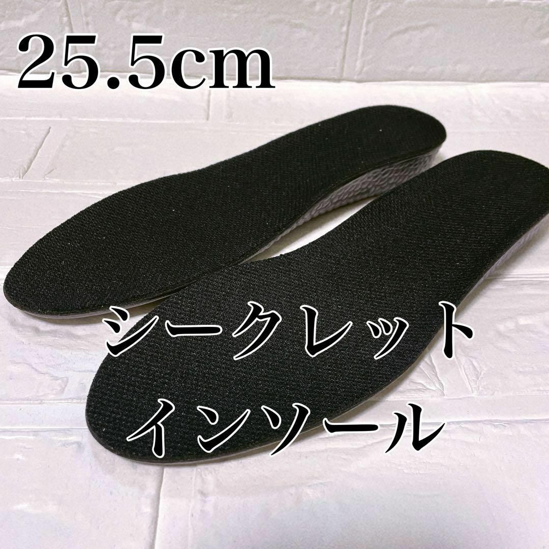 【25.5cm】シークレット インソール 中敷き 衝撃吸収 軽量 通気性 抗菌 メンズの靴/シューズ(その他)の商品写真