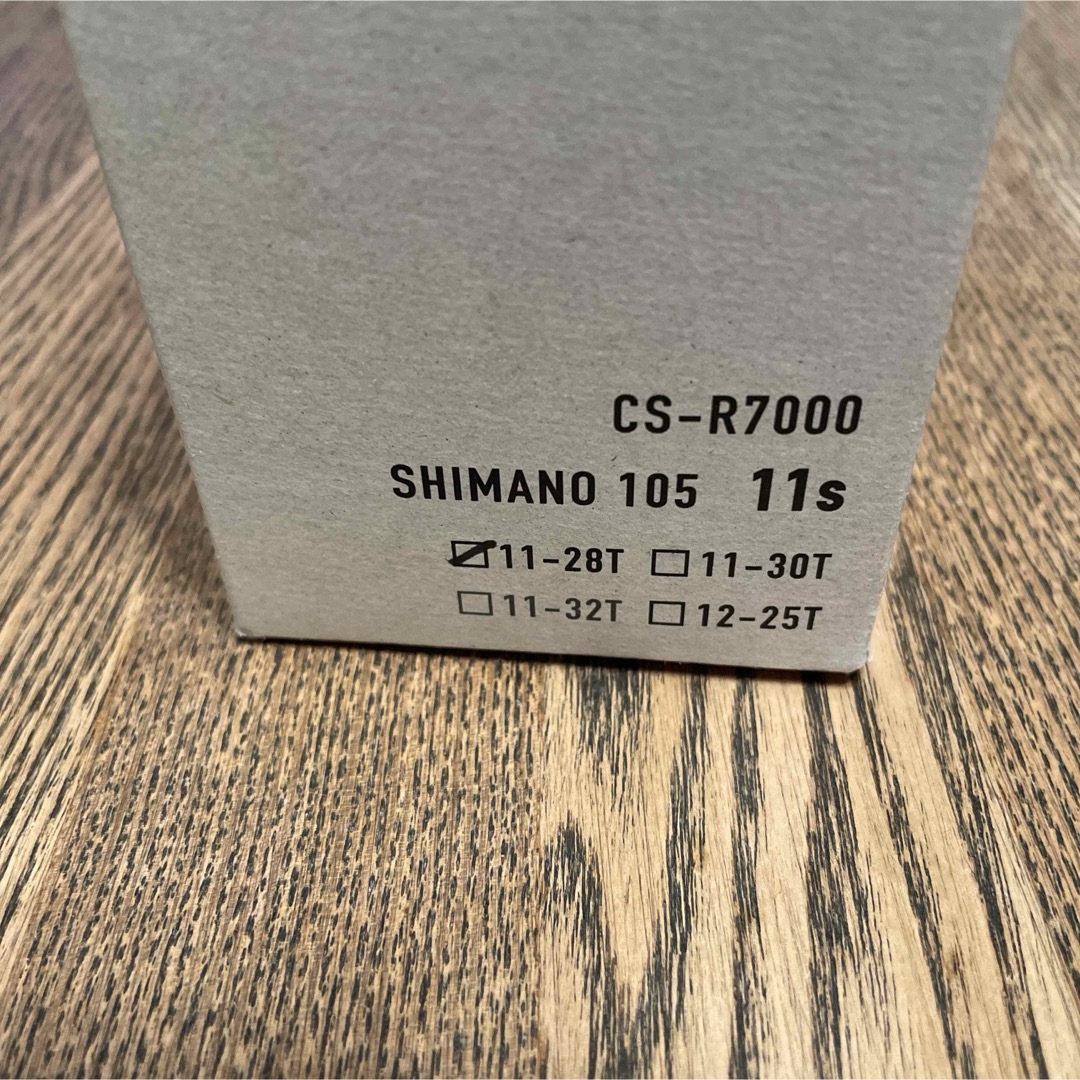 SHIMANO(シマノ)のシマノshimano  スプロケット CS-R7000 11s 、11-28T 自動車/バイクの自動車(その他)の商品写真