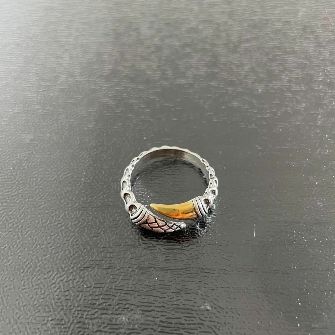 指輪 リング ドラゴン 鷹爪 カジュアル パンク ジュエリー シルバー ゴールド メンズのアクセサリー(リング(指輪))の商品写真