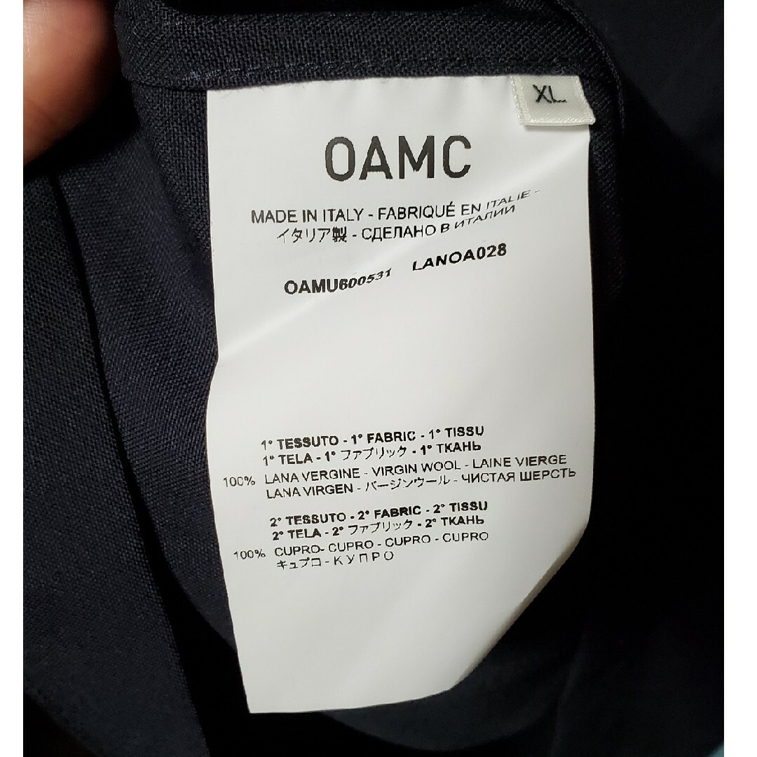OAMC - OAMC wool audio shirt sacai AURALEEの通販 by do your OAMC - OAMC wool audio shirt sacai AURALEEの通販 by do your