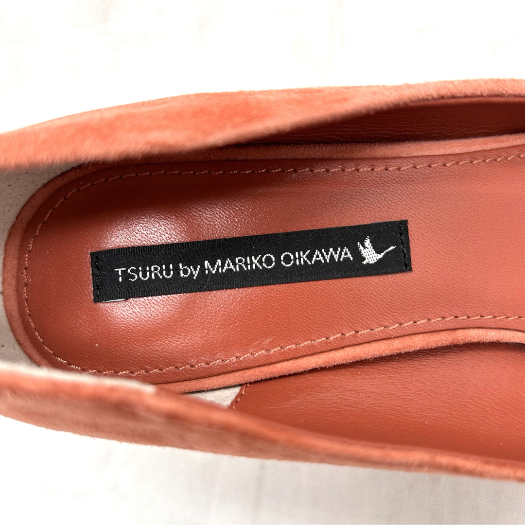 TSURU by Mariko Oikawa(ツルバイマリコオイカワ)の【定番】ツルバイマリコオオイカワ　スウェードパンプス　ポインテッドトゥ レディースの靴/シューズ(ハイヒール/パンプス)の商品写真