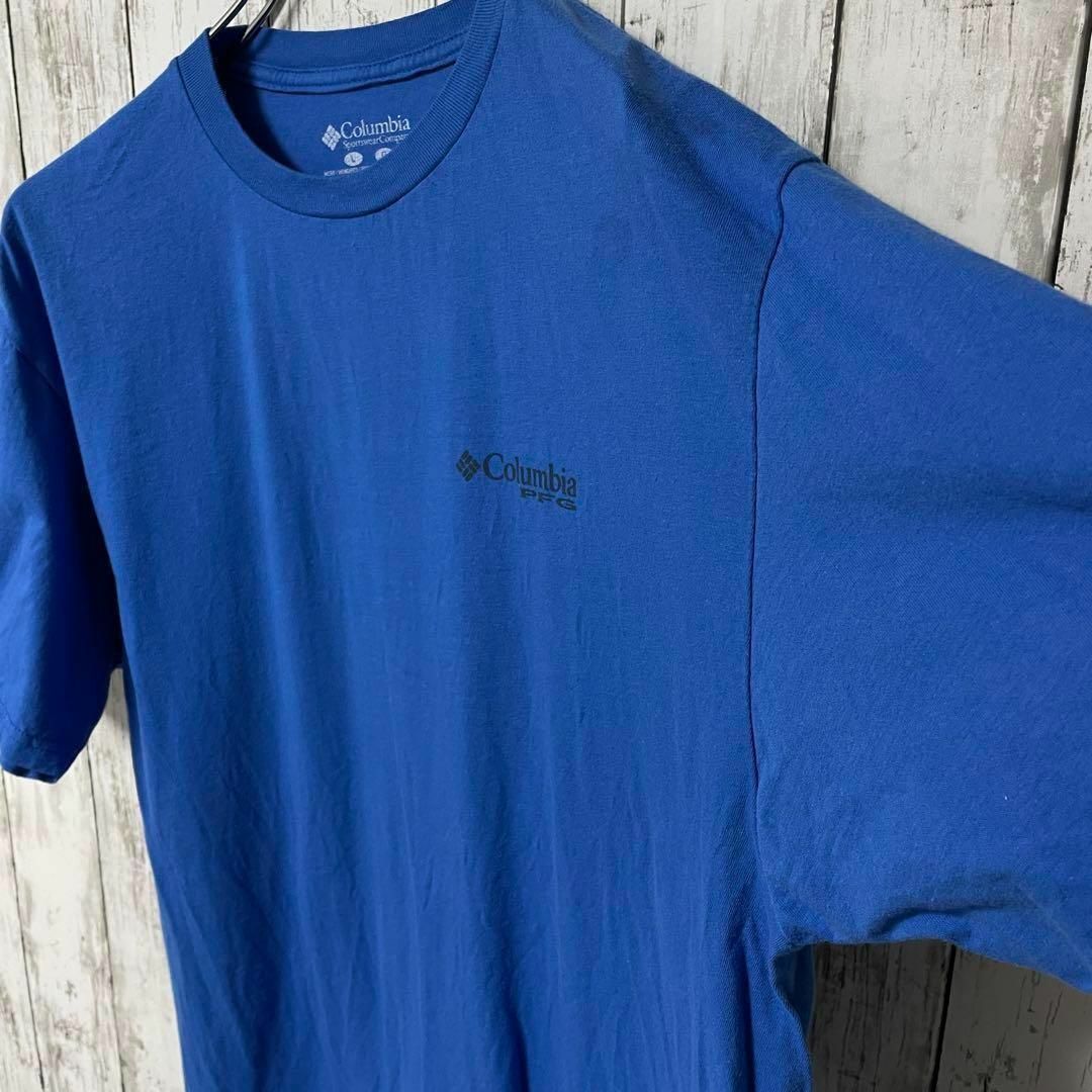 Columbia(コロンビア)のColumbia コロンビア　バッグプリントロゴTシャツ　メンズ　オーバーサイズ メンズのトップス(Tシャツ/カットソー(半袖/袖なし))の商品写真