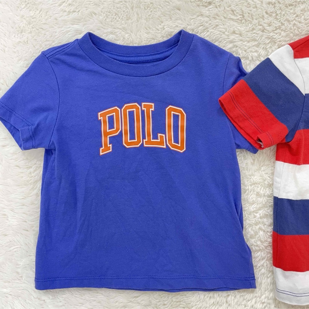 Ralph Lauren(ラルフローレン)のラルフローレン18M  Tシャツ2着セット キッズ/ベビー/マタニティのキッズ服男の子用(90cm~)(Tシャツ/カットソー)の商品写真