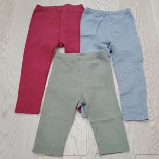 ユニクロ(UNIQLO)のユニクロ　レギンス10分丈・7分丈(90cm)(パンツ/スパッツ)