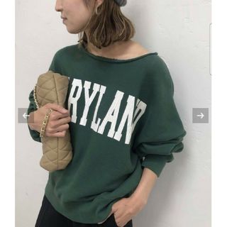 美品　フレームワーク MARYLAND ルーズスエット