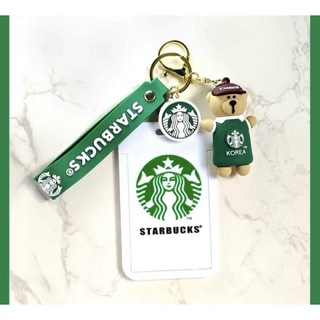 スターバックス(Starbucks)のスターバックス　カード入れ　キーホルダー(名刺入れ/定期入れ)