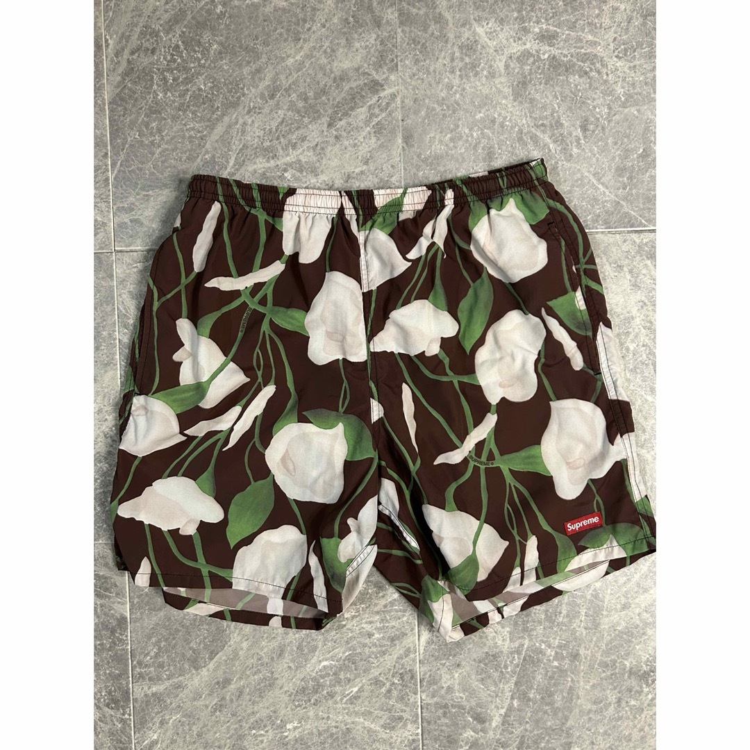 supreme lily nylon water shorts supreme lily nylon water shorts