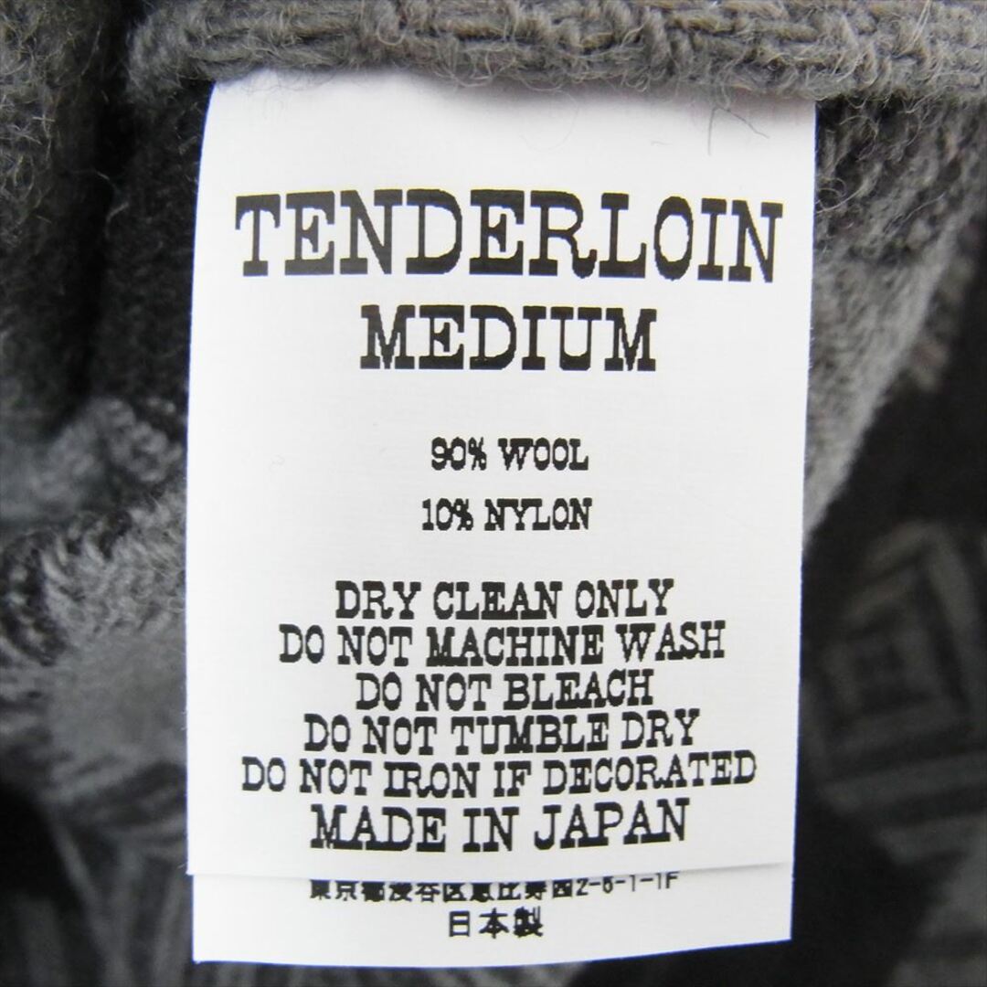 TENDERLOIN(テンダーロイン)のTENDERLOIN テンダーロイン MELTON CPO JKT メルトン ジャケット グレー系 M【極上美品】【中古】 メンズのジャケット/アウター(その他)の商品写真