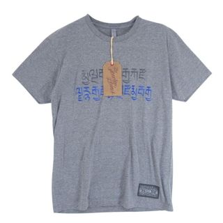 テンダーロイン(TENDERLOIN)のTENDERLOIN テンダーロイン 22SS TEE 2C ボルネオスカル ロゴ クルーネック 半袖 Tシャツ グレー系 M【美品】【中古】(シャツ)