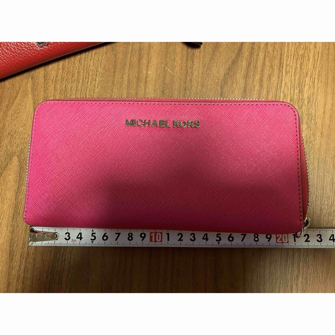 Michael Kors(マイケルコース)のマイケルコース　長財布　ピンク レディースのファッション小物(財布)の商品写真