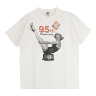 TOYS McCOY - TOY'S McCOY トイズマッコイ TMC2239 95th ANNIV. MARILYN MONROE TEE SHIRT マリリン モンロー  半袖 Tシャツ ホワイト系 M【新古品】【未使用】【中古】