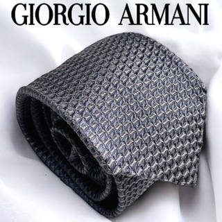 Giorgio Armani - 美品 ジョルジオ アルマーニ ネクタイ 無地 ソリッド イタリア製 