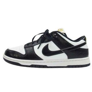 ナイキ(NIKE)のNIKE ナイキ スニーカー DR9511-100 Dunk Low Retro SE World Champ ダンク ロー レトロ SE ワールドチャンプ ローカット スニーカー ブラック系 ホワイト系 26.5ｃｍ【中古】(スニーカー)