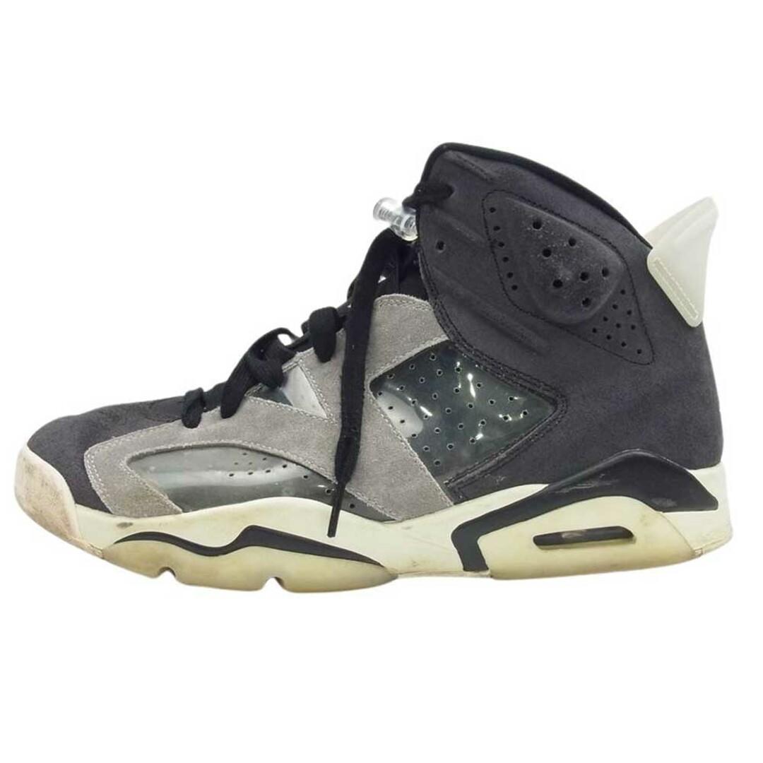 NIKE(ナイキ)のNIKE ナイキ スニーカー CK6635-001 WMNS Air Jordan 6 Smoke Grey ウィメンズ エアジョーダン6 スモークグレー ハイカット スニーカー  グレー系 28.5cm【中古】 メンズの靴/シューズ(スニーカー)の商品写真