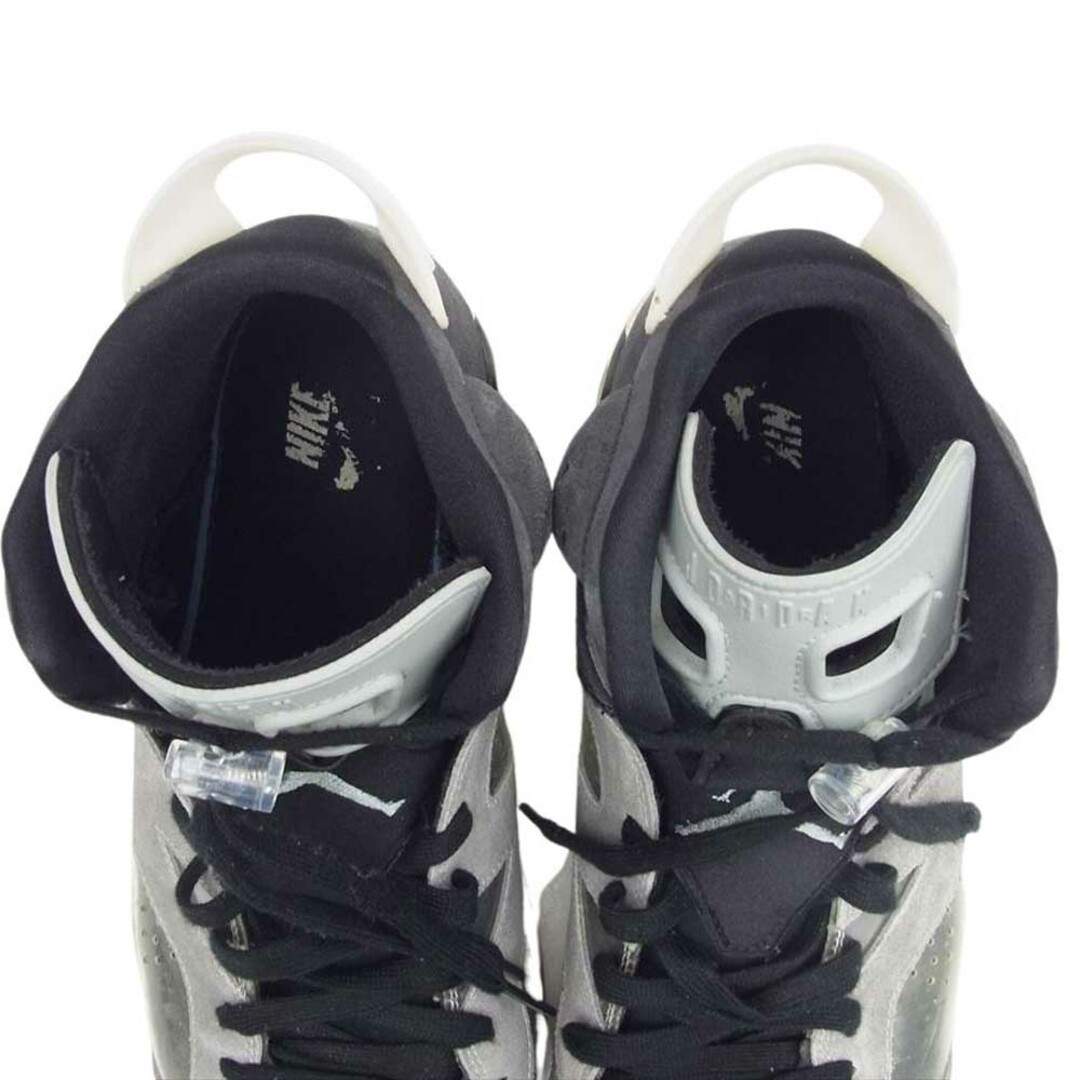 NIKE(ナイキ)のNIKE ナイキ スニーカー CK6635-001 WMNS Air Jordan 6 Smoke Grey ウィメンズ エアジョーダン6 スモークグレー ハイカット スニーカー  グレー系 28.5cm【中古】 メンズの靴/シューズ(スニーカー)の商品写真