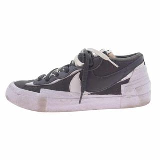 ナイキ(NIKE)のNIKE ナイキ スニーカー DD1877-002 × SACAI サカイ BLAZER LOW IRON GREY ブレーザー ロー アイアン グレー スニーカー 26.5cm【中古】(スニーカー)