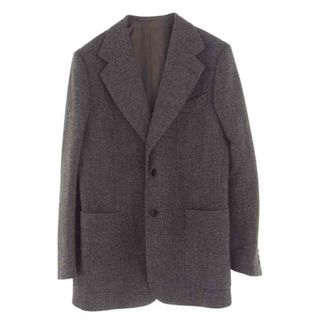 COMOLI - COMOLI コモリ テーラードジャケット 18AW N03-08002 LOVAT PIN HEAD JACKET ラバットピンヘッド ツイード テーラード ジャケット ブラウン系 2【中古】