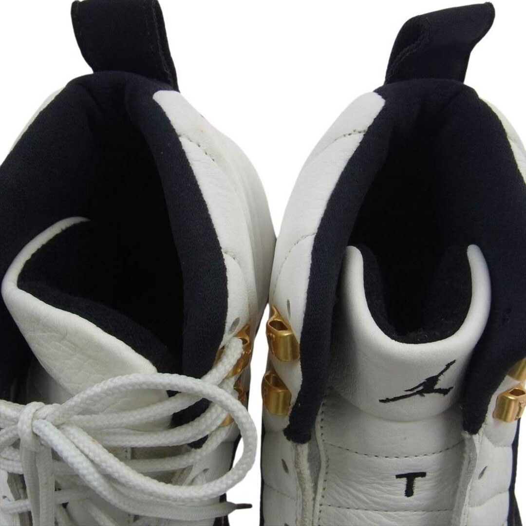 NIKE(ナイキ)のNIKE ナイキ スニーカー 130690-101 【観賞用】 Air Jordan 12 AJ12 OG TAXI 1996製 エアジョーダン12 OG タクシー スニーカー ホワイト系 ブラック系 27.5cm【中古】 メンズの靴/シューズ(スニーカー)の商品写真