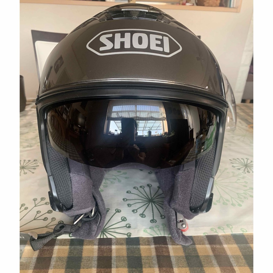 SHOEI(ショウエイ)のSHOEIヘルメット J-Cruise Lサイズ(内装新品) 自動車/バイクのバイク(ヘルメット/シールド)の商品写真