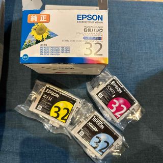 エプソン(EPSON)のエプソン純正インク3色セット32(PC周辺機器)