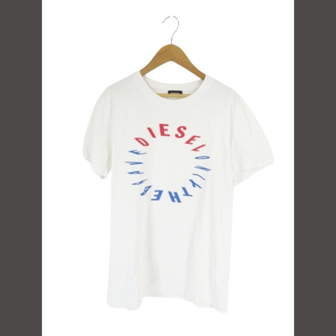 DIESEL(ディーゼル)のディーゼル DIESEL Tシャツ 半袖  プリント 白 M 国内正規  メンズのトップス(Tシャツ/カットソー(半袖/袖なし))の商品写真