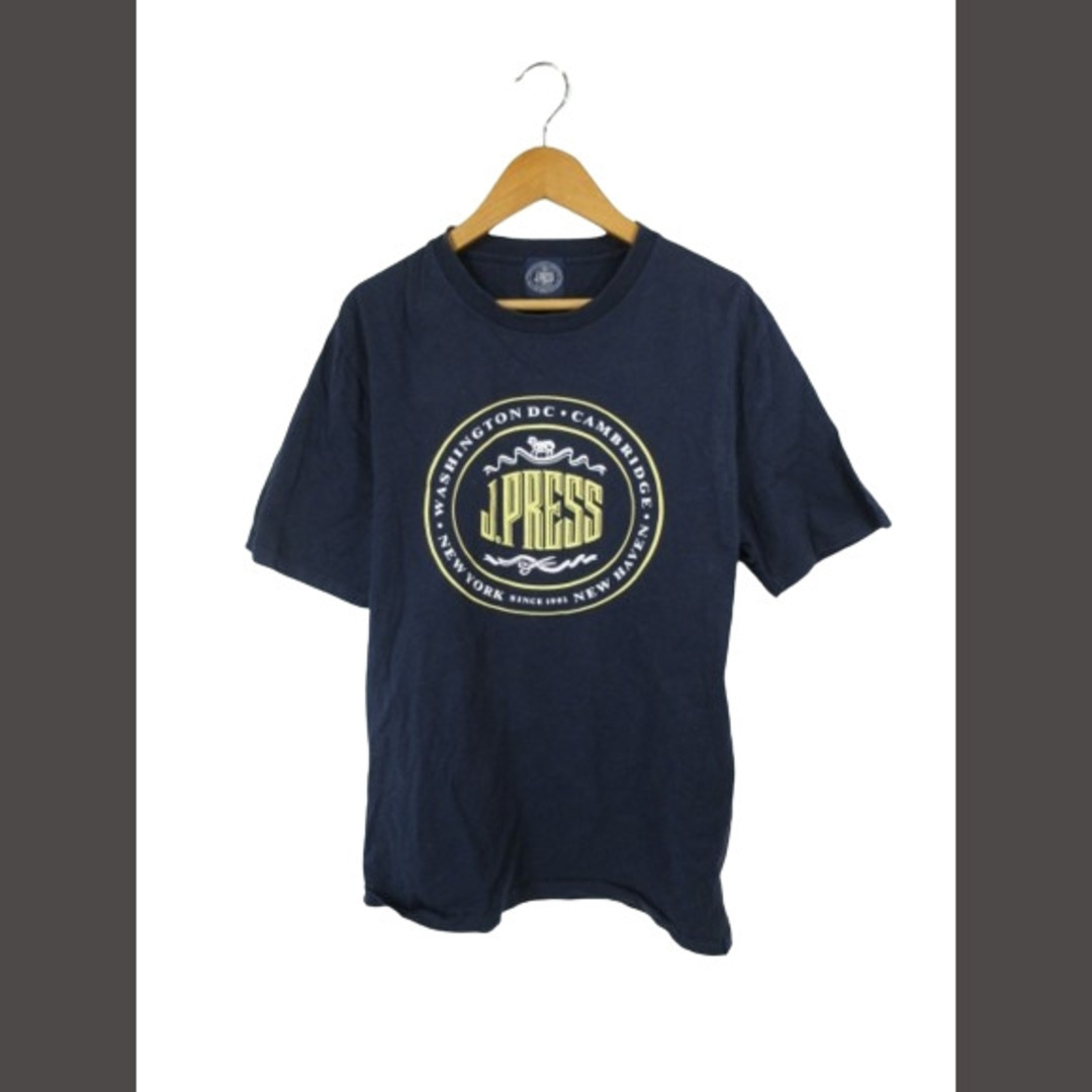 J.PRESS(ジェイプレス)のジェイプレス J.PRESS Tシャツ ネイビー L  メンズのトップス(Tシャツ/カットソー(半袖/袖なし))の商品写真