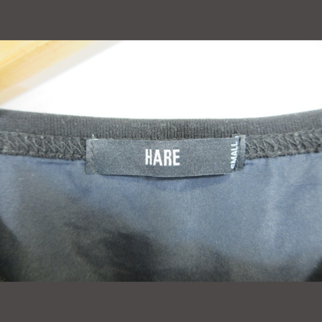 HARE(ハレ)のハレ HARE Tシャツ 半袖 バイカラー グレー ネイビー S  メンズのトップス(Tシャツ/カットソー(半袖/袖なし))の商品写真