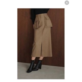 クラネ(CLANE)のCLANE FLOAT POCKET SKIRT クラネ スカート(ロングスカート)