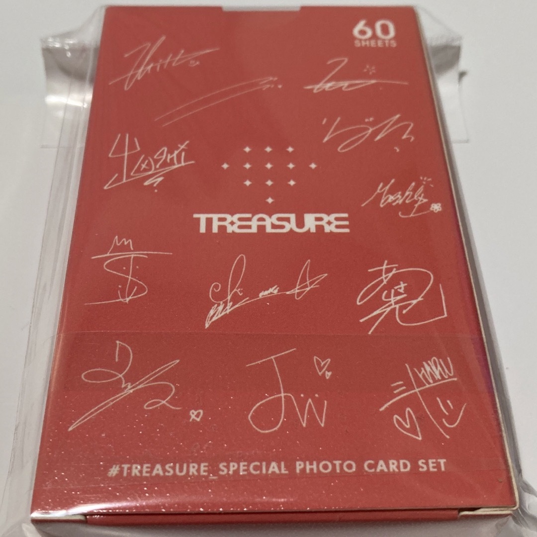 TREASURE(トレジャー)のtreasure カード60枚入り エンタメ/ホビーのCD(K-POP/アジア)の商品写真