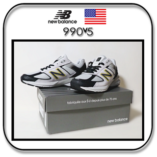 ニューバランス(New Balance)の27cm： ニューバランス 990v5　M990SB5　アメリカ製　US9(スニーカー)