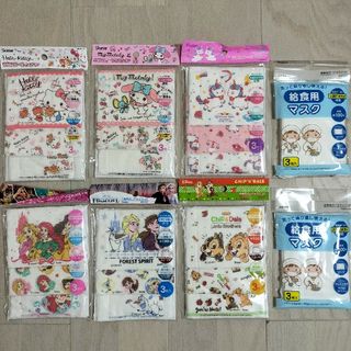 サンリオ(サンリオ)の子供用ガーゼマスク　給食用マスク　ハローキティ　マイメロディ　ユニコーン(その他)