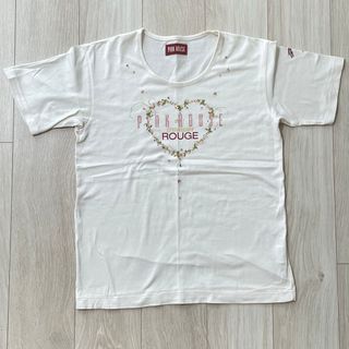 ピンクハウス(PINK HOUSE)の【人気】PINKHOUSE 苺 ハート半袖(Tシャツ(半袖/袖なし))